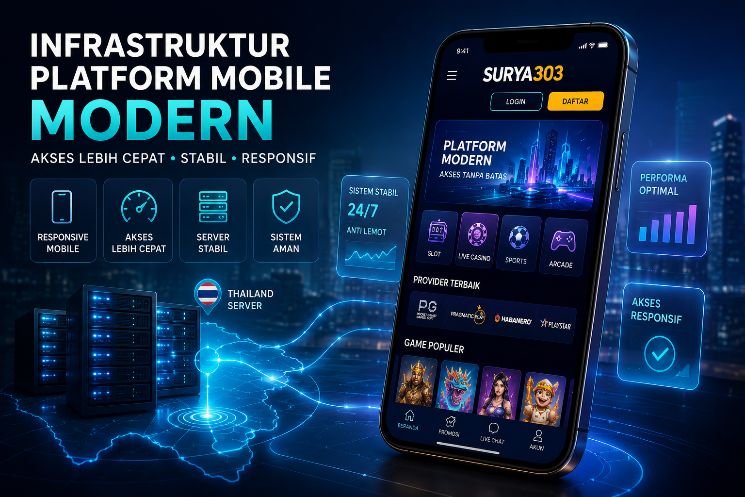 Infrastruktur Platform Mobile Modern Membantu Akses Digital Lebih Stabil
