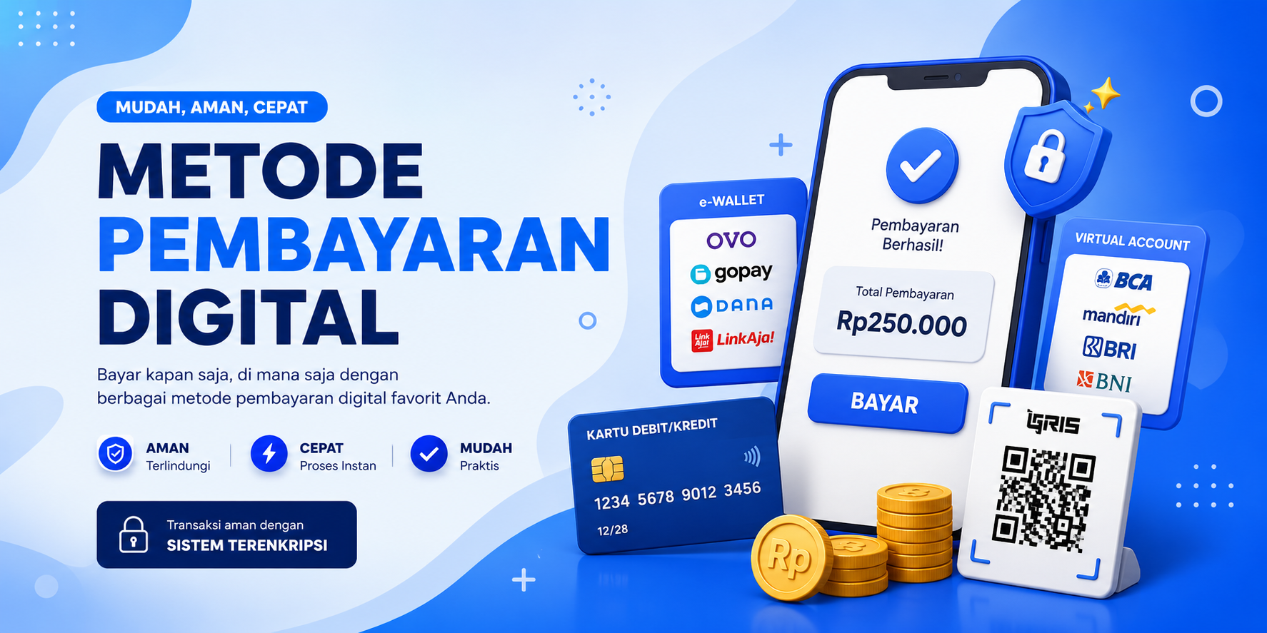 5 Metode Pembayaran Digital Terpopuler untuk Bisnis Online 2026